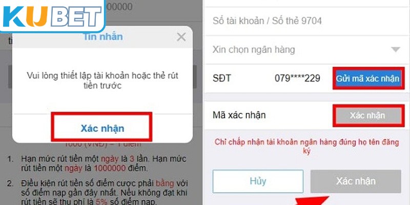 Dữ liệu thẻ ngân hàng hoặc thông tin cá nhân rút tiền chuẩn xác