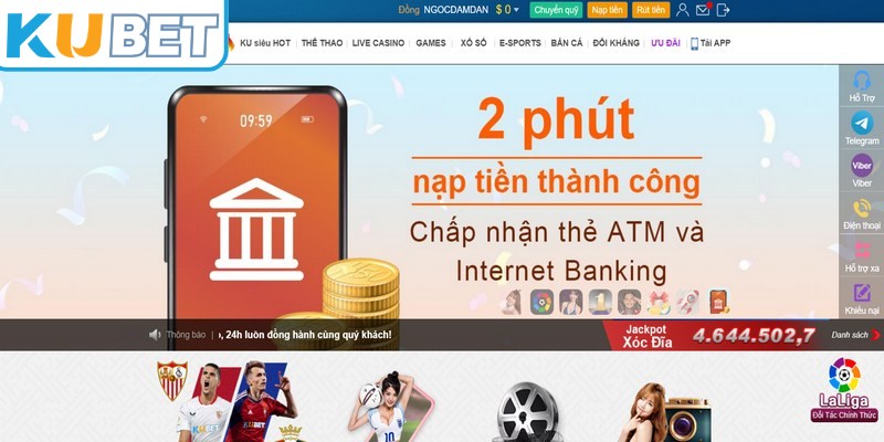 Phương thức nạp tiền bằng thẻ cào vô cùng quen thuộc, thích hợp